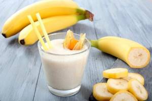 Бананово-молочный смузи при стрессе