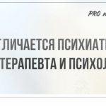 Чем отличается психиатр от психотерапевта и психолога
