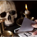 число 13 и череп