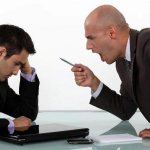 What threatens a manager if he yells and insults an employee?