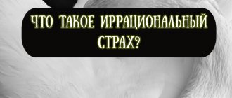 Что такое иррациональный страх, его отличия от нормального, способы борьбы