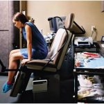 girl on the gynecological chair