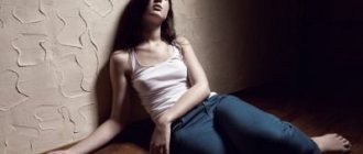 Girl on the floor