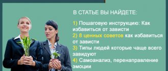 Как избавиться от зависти к людям