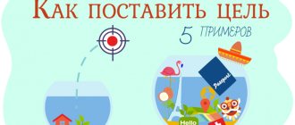 Как поставить цель