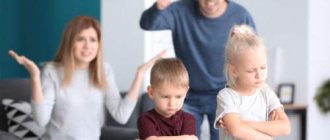 конфликты в семье