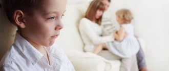 “Mom, don’t you love me anymore?” How to behave with an older child after the birth of a younger one, photo