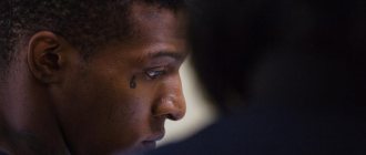 man with a distant look