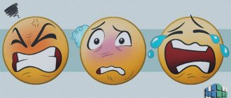 negative emotions