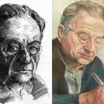 Portraits of Erich Fromm