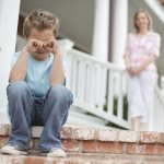 расстроенный ребенок